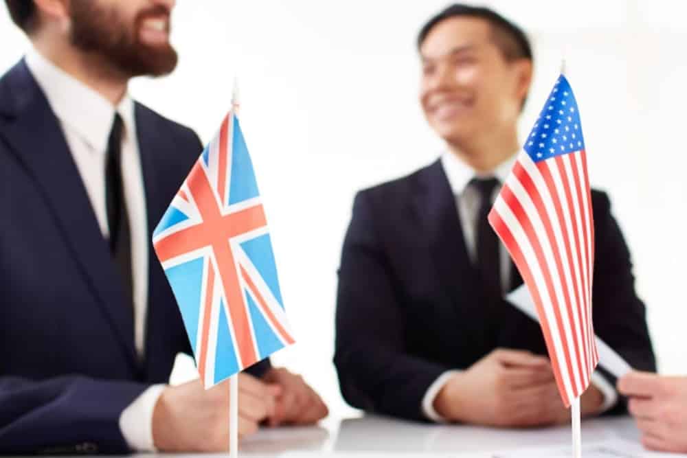 Principales diferencias entre el inglés británico y americano